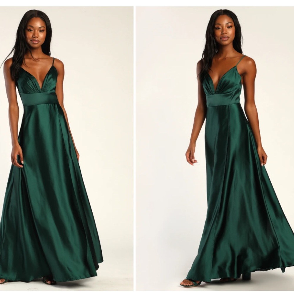 Emerald Green Bridesmaids Dress